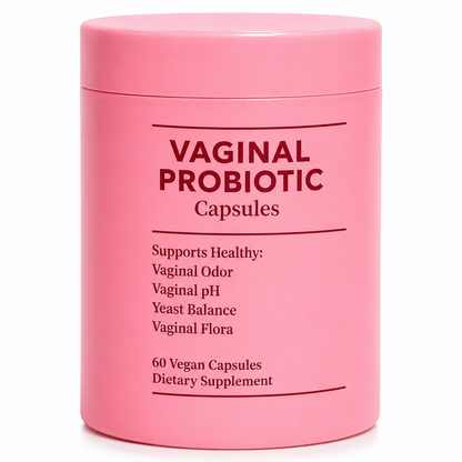 Probióticos Íntimos Femeninos – Cápsulas para Equilibrio Vaginal (60 cápsulas)