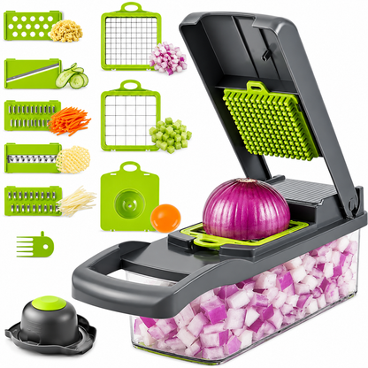 Cortador multifunción de Verduras 16 en 1 Mandolina de Cocina Profesional