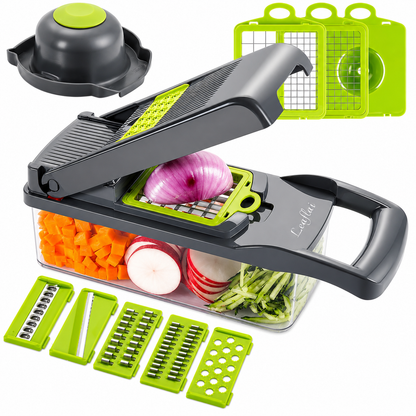 Cortador multifunción de Verduras 16 en 1 Mandolina de Cocina Profesional