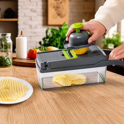 Cortador multifunción de Verduras 16 en 1 Mandolina de Cocina Profesional