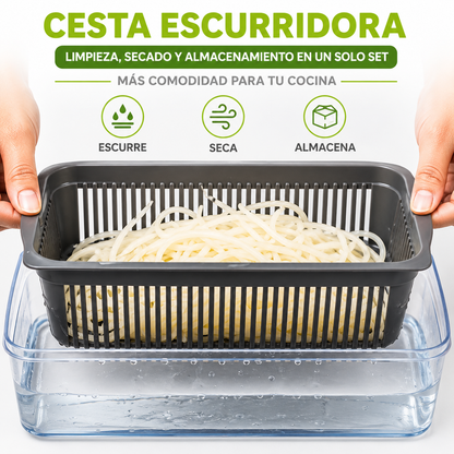Cortador multifunción de Verduras 16 en 1 Mandolina de Cocina Profesional